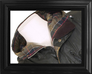 Barbour Tokito Olive Bicycle Jacket Detail