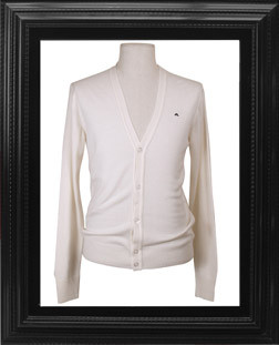 J. Lindeberg White Symac Cardigan