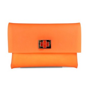 A splash of colour in the form of Anya Hindmarch's Valorie clutch is ideal for summer