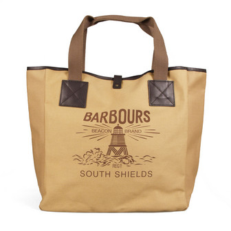Barbour Canvas Shopper