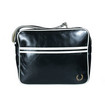 Fred Perry Black Shoulder messenger Bag