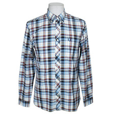 Fred Perry Long Sleeve Madras Check Shirt