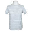Fred Perry Fine Stripe T.Shirt Grey marl