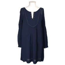 Day Birger Et Mikkelsen Navy Silky Bead Dress