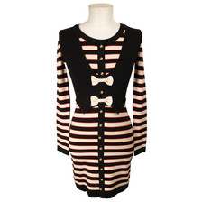 Alice By Temperley Black & Cream Mini Brigitte Dress