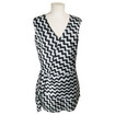 Acne Black & White Darling Ziggy Dress