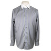 Eton Shirts Long Sleeve grey stripe shirt