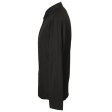 Acne Slim Poplin Black Shirt