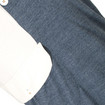 Humor Blue Fash Button T Shirt