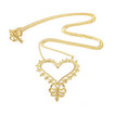 Zoe & Morgan Gypsy Love Necklace / Gold