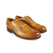 Grenson Stanley Calf Brogue Tan