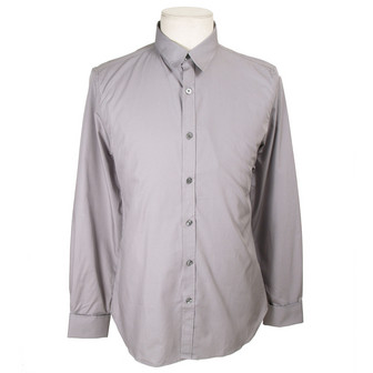 PS Paul Smith Slim Fit Plain Grey Shirt
