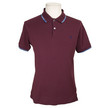 PS Paul Smith Burgandy Short Sleeve Tipped Polo PS Paul Smith Burgandy Short Sleeve Tipped Polo