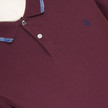 PS Paul Smith Burgandy Short Sleeve Tipped Polo PS Paul Smith Burgandy Short Sleeve Tipped Polo