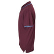 PS Paul Smith Burgandy Short Sleeve Tipped Polo PS Paul Smith Burgandy Short Sleeve Tipped Polo