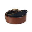 Paul Smith Accessories Stitch Tab Belt Brown Black