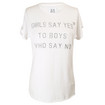 Zoe Karssen White Girls Say Yes Tee