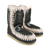 Mou Metallic Charcoal Medium Eskimo Boot