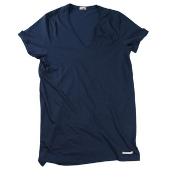 Acne Navy Standard V T Shirt