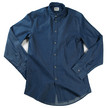 Acne Dark Indigo Slim Denim Shirt Acne Dark Indigo Slim Denim Shirt