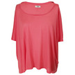 Acne Raspberry Zorah Tencel Top
