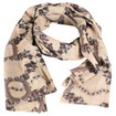 Lily and Lionel Mink Farrow Print Scarf