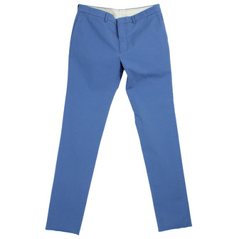 PS Paul Smith Blue Straight Leg Trouser