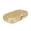 Anya Hindmarch Gold Marano Glitter Clutch