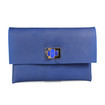 Anya Hindmarch Rubber Valorie Clutch / Blue
