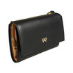 Anya Hindmarch Black Medium Trifold Purse