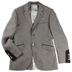 Holland Esquire Black Panel Pipe Jacket Holland Esquire Black Panel Pipe Jacket