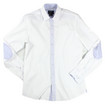 Hackett White Elbow Patch Shirt