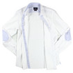 Hackett White Elbow Patch Shirt