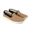 Universal Works Sand Linen Deck Shoe