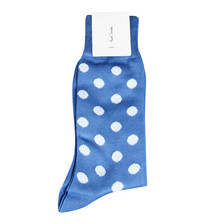 Paul Smith Accessories Polka Spot Socks Blue
