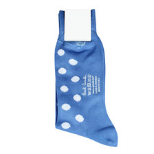 Paul Smith Accessories Polka Spot Socks Blue