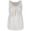 Carven Fluid Pique Top / Ecru