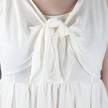 Carven Fluid Pique Top / Ecru