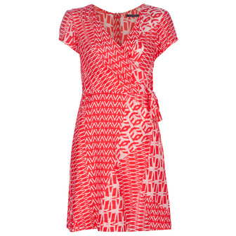 Velvet Poppy Print Dress