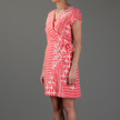 Velvet Poppy Print Dress