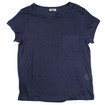 Acne Navy Granville Linen Tee