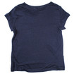 Acne Navy Granville Linen Tee