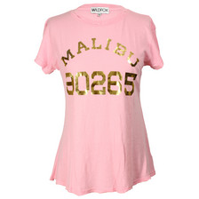 Wildfox Pink Malibu Princess T Shirt