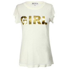Wildfox Pearl Golden Girl T Shirt