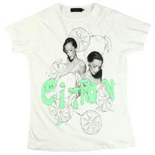 Passarella Death Squad Strange Fruits Citron T-Shirt / White