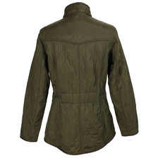 Barbour Cavalry Polar Quilt Jacket / Olive