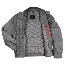 Hackett AMR GB Moto Jacket / Charcoal