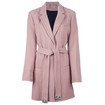 DVF Victoria Woven Coat / Moka