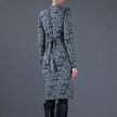 DVF Zalda Bis Dress / Black & White