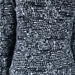 DVF Zalda Bis Dress / Black & White